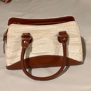 Brown and Cream Purse